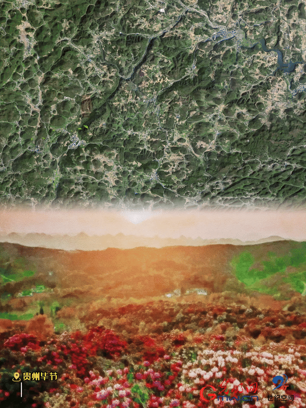 清明游玩賞花圖鑒來了！衛(wèi)星鏡頭帶你先睹為快